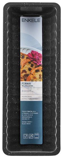 Forma do pieczenia ćwibakówka Enkele 31,5x12x7cm widok 1