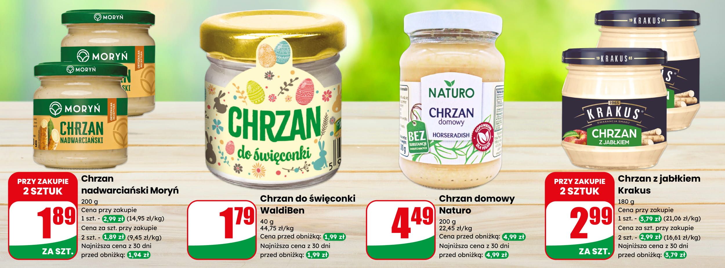 Wkrótce Wielkanoc - Produkty spożywcze teraz taniej w DINO!