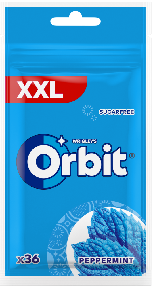 Guma Orbit XXL peppermint 36szt drażetki widok 1