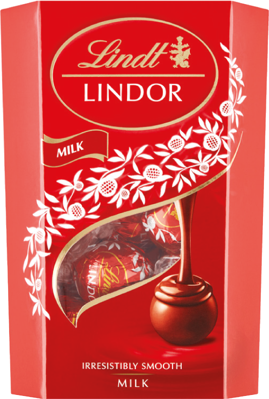 Bombonierka milk Lindor 200g widok główny