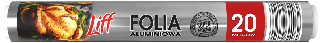 Folia aluminiowa Liff 20m widok główny