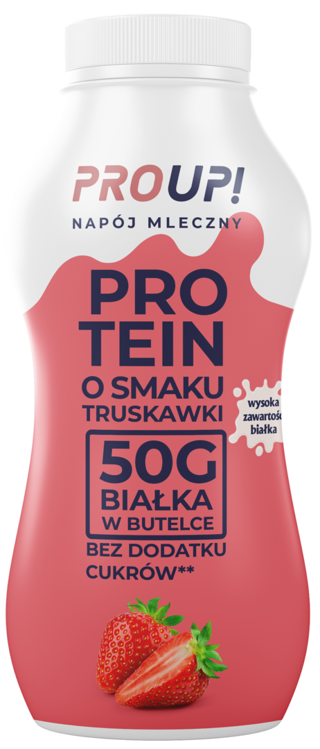Napój mleczny proteinowy truskawka ProUp! 500g widok główny