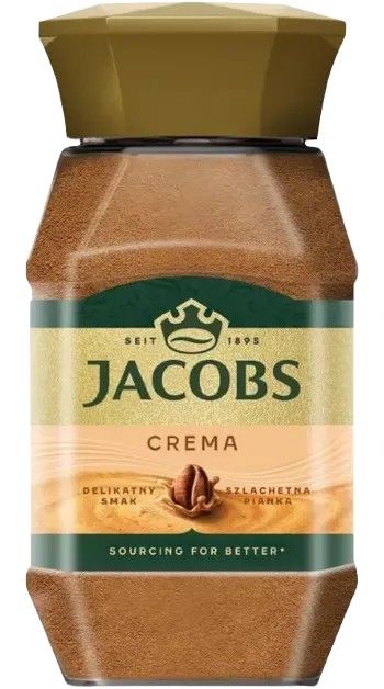 Kawa rozpuszczalna Jacobs Crema 200g widok główny