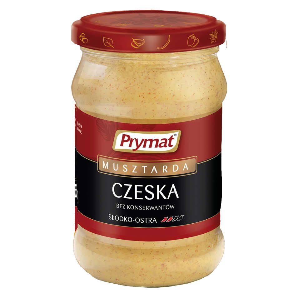 Musztarda czeska Prymat 288g widok 1