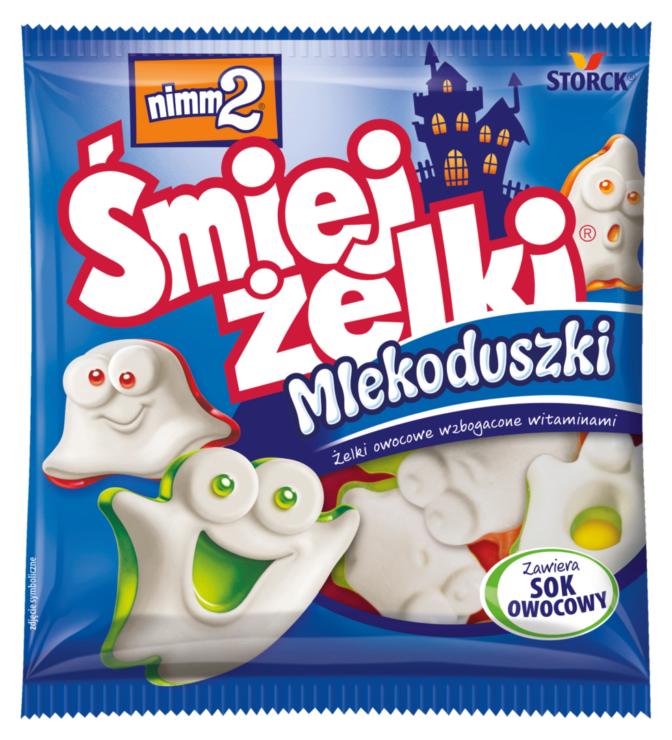 Żelki Śmiejżelki mlekoduszki 90g widok 1