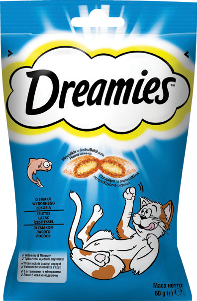 Przysmak dla kota łosoś Dreamies 60g widok główny