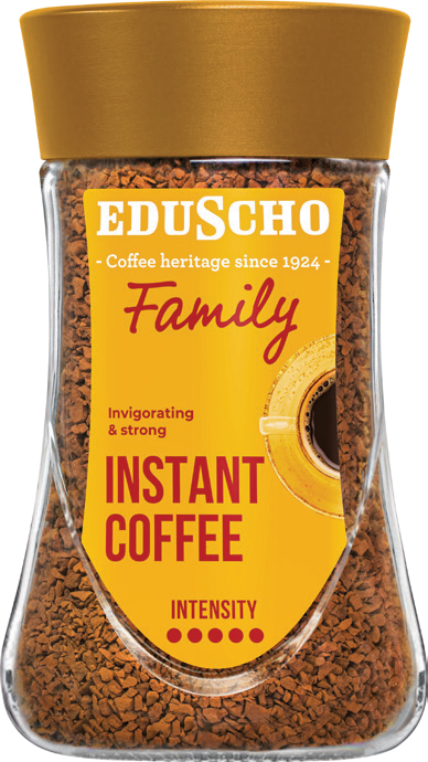 Kawa rozpuszczalna Eduscho Family 200g widok główny 