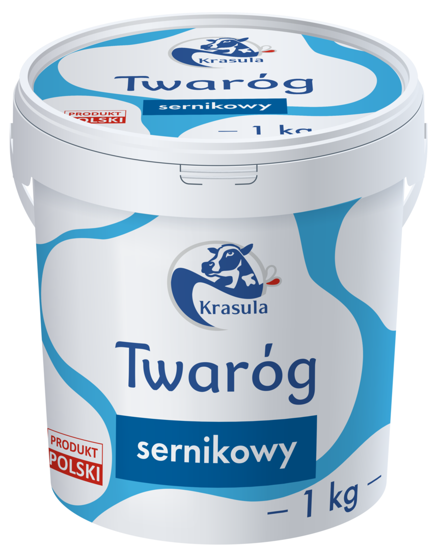 Twaróg sernikowy Krasula 1kg widok 1