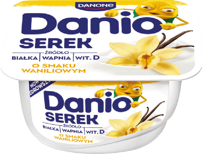 Serek waniliowy Danio 130g widok 1