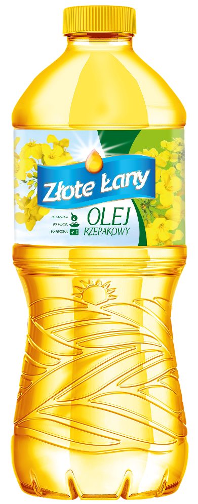 Olej rzepakowy Złote Łany 3l widok główny