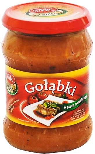 Gołąbki w sosie pomidorowym Yabra 500g widok 1