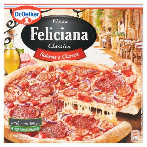 Pizza Feliciana Salame e Chorizo 320g  Dr. Oetker widok 3