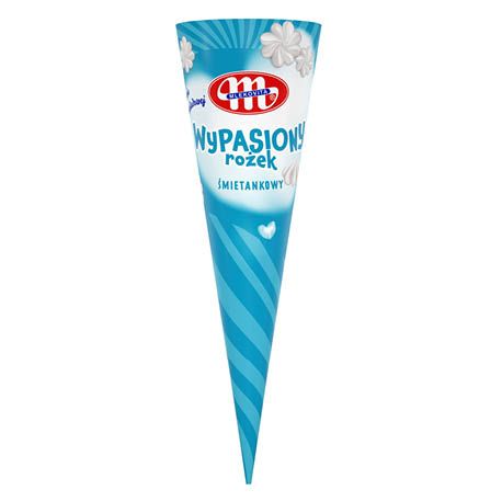Lody rożek śmietankowy Wypasiony Mlekovita 150ml widok główny