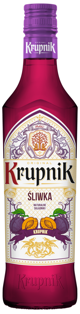 Likier Krupnik śliwka 0,5l 26% widok główny 