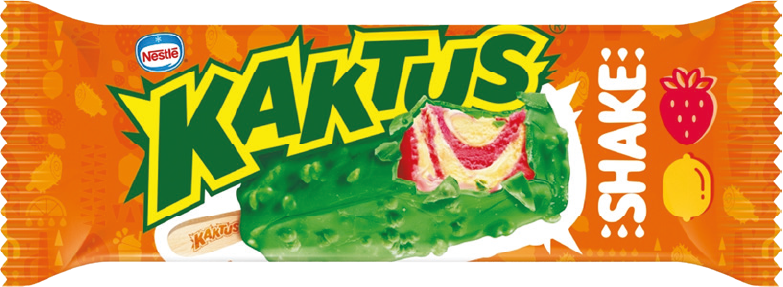 Lody na patyku Kaktus shake 90ml mix widok 2