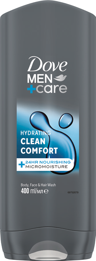 Żel pod prysznic M clean comfort Dove 400ml widok główny 