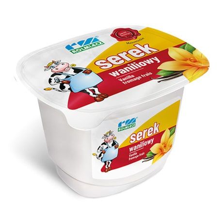 Serek homogenizowany waniliowy Rolmlecz 200g widok 2