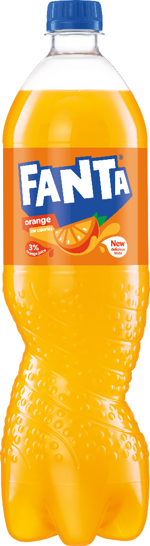 Napój gaz. pomarańczowy Fanta 1l widok 1