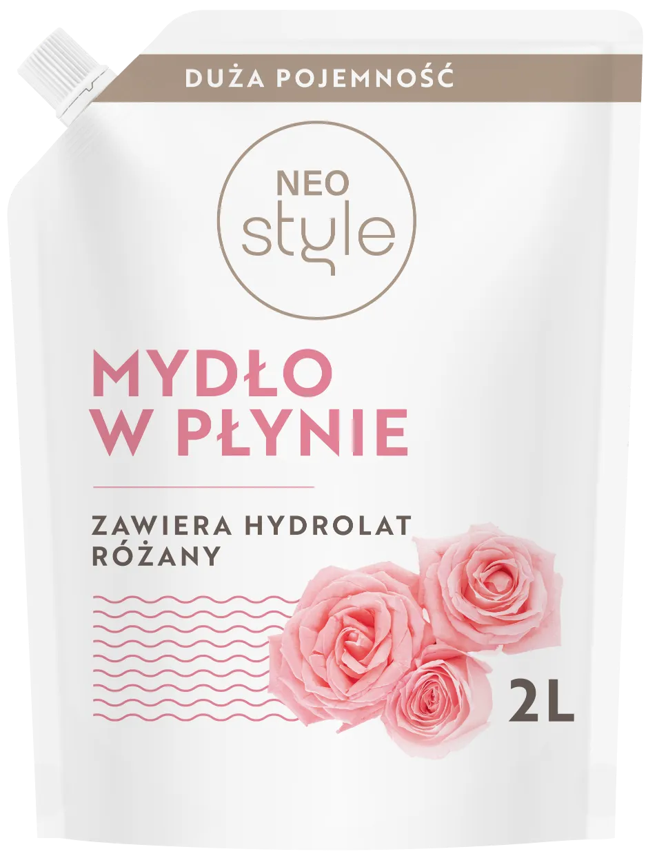Mydło w płynie róża Neo Style 2l zapas widok 1