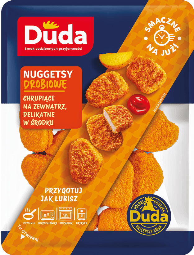 Nuggetsy z piersi kurczaka Cedrob 540g widok 1