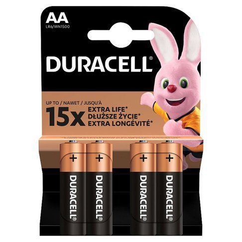 Baterie alkaliczne AA Duracell 4szt widok 1