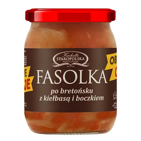 Fasolka po bretońsku Kuchnia Staropolska 500g widok 1