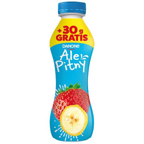 Jogurt Ale Pitny trusk ban. Danone 270g+30g gratis widok 1