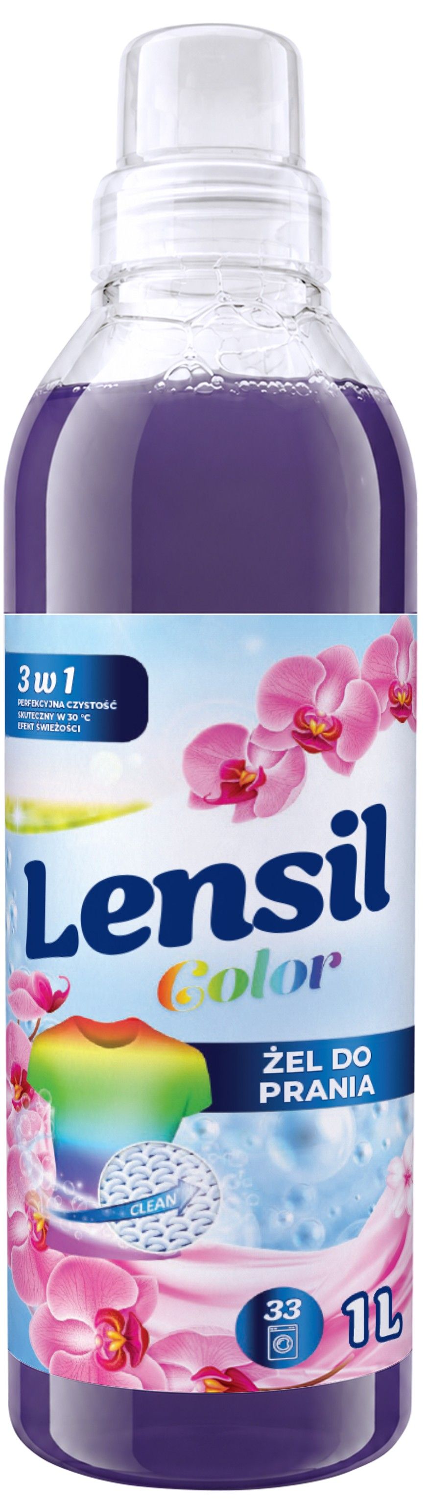 Zdjęcie produktu - Żel do prania Lensil kolor 1l