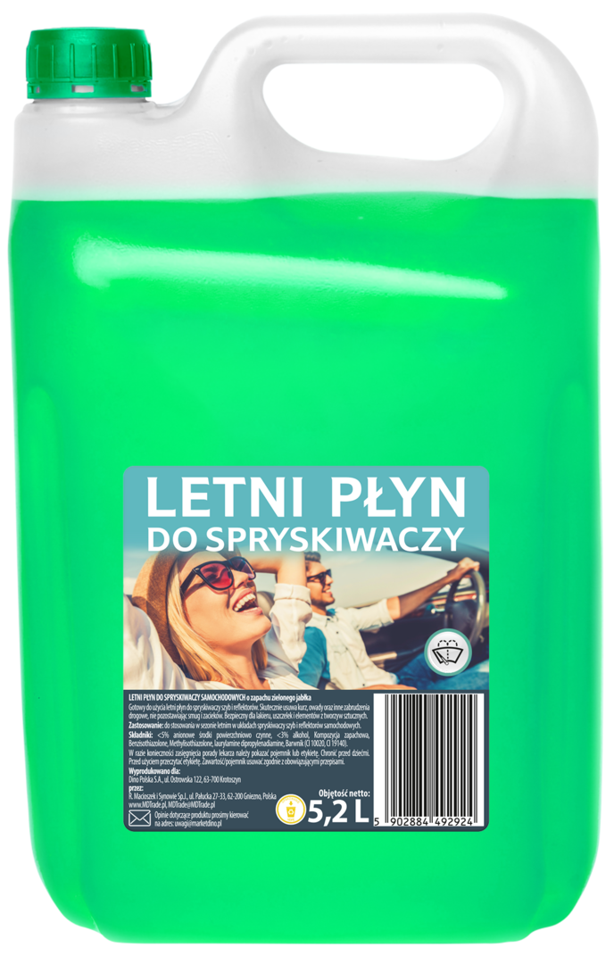 Płyn do spryskiwaczy letni 5,2l widok 1
