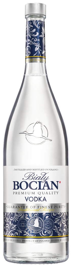 Wódka Biały Bocian 0,7l 40% widok główny