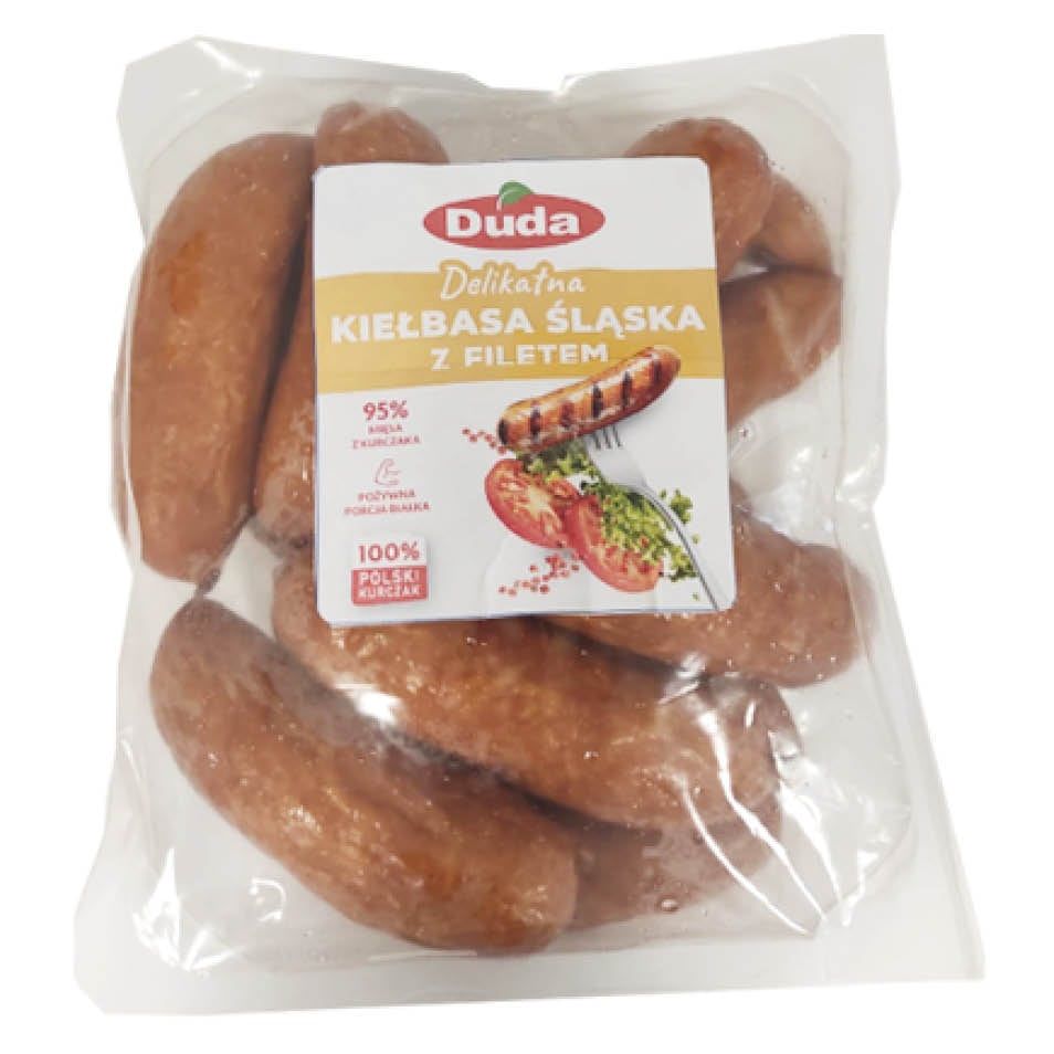 Kiełbasa śląska delikatna z filetem Duda kg widok 1