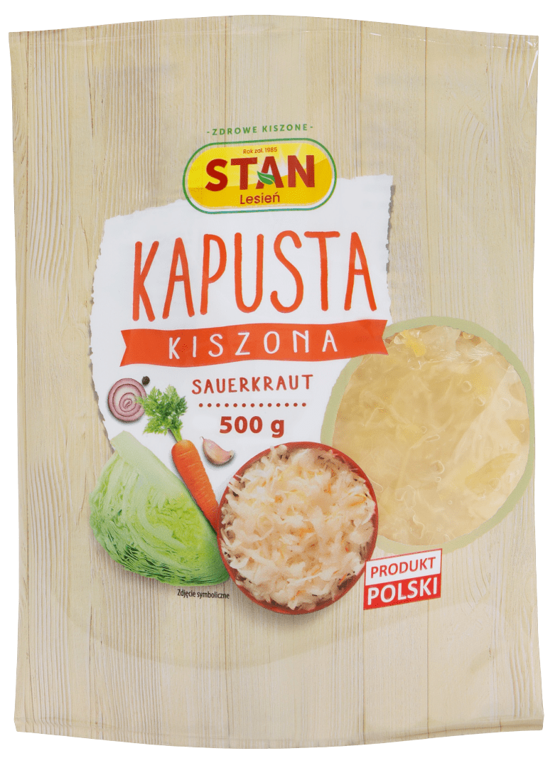 Kapusta kiszona Stan 500/430g widok główny 