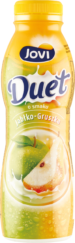 Jogurt pitny truskawka kiwi Jovi Duet 350g widok 3
