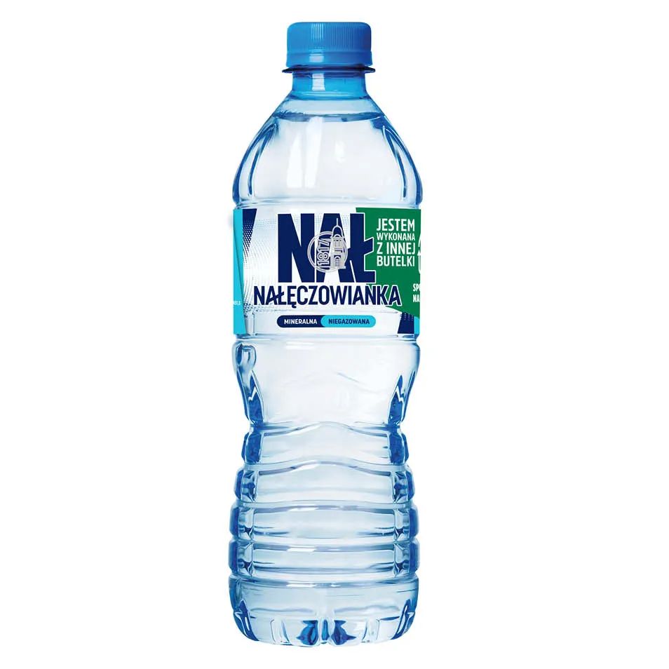Woda Niegaz. Mineralna Nałęczowianka 0,5l widok 1