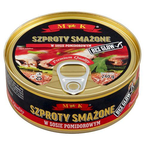 Szproty smażone Konshurt 240/168g mix widok 4