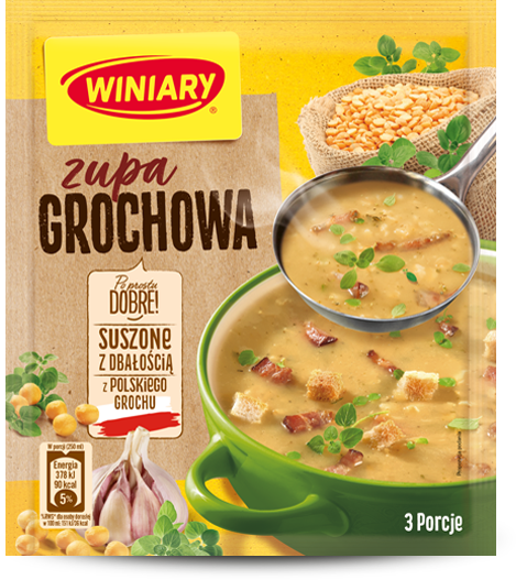 Zupa grochowa Winiary 75g widok 1