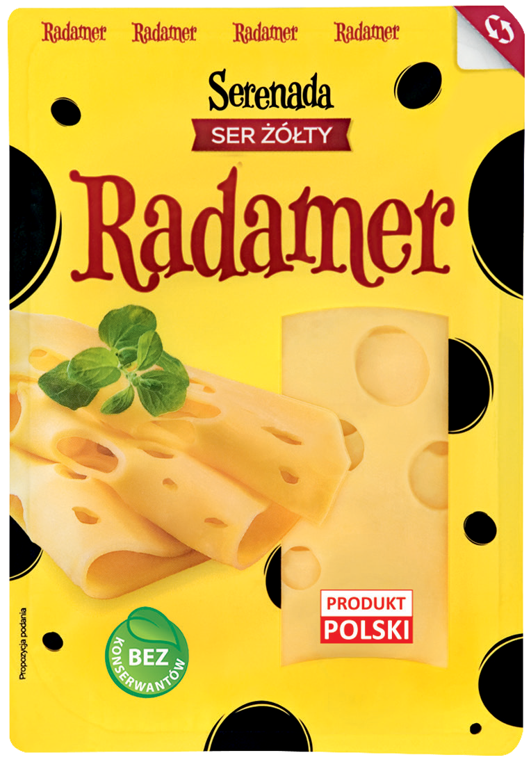 Ser Serenada Radamer Spomlek plastry 400g widok główny