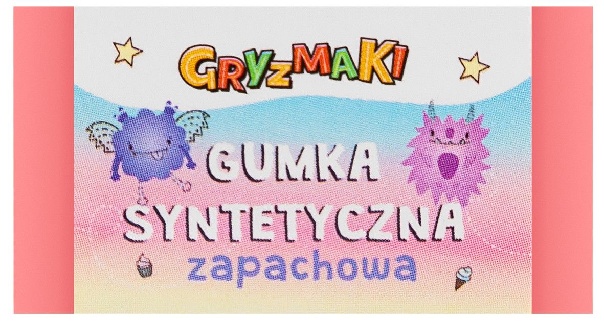 Gumka do mazania zapachowa Gryzmaki Sz25 widok główny 
