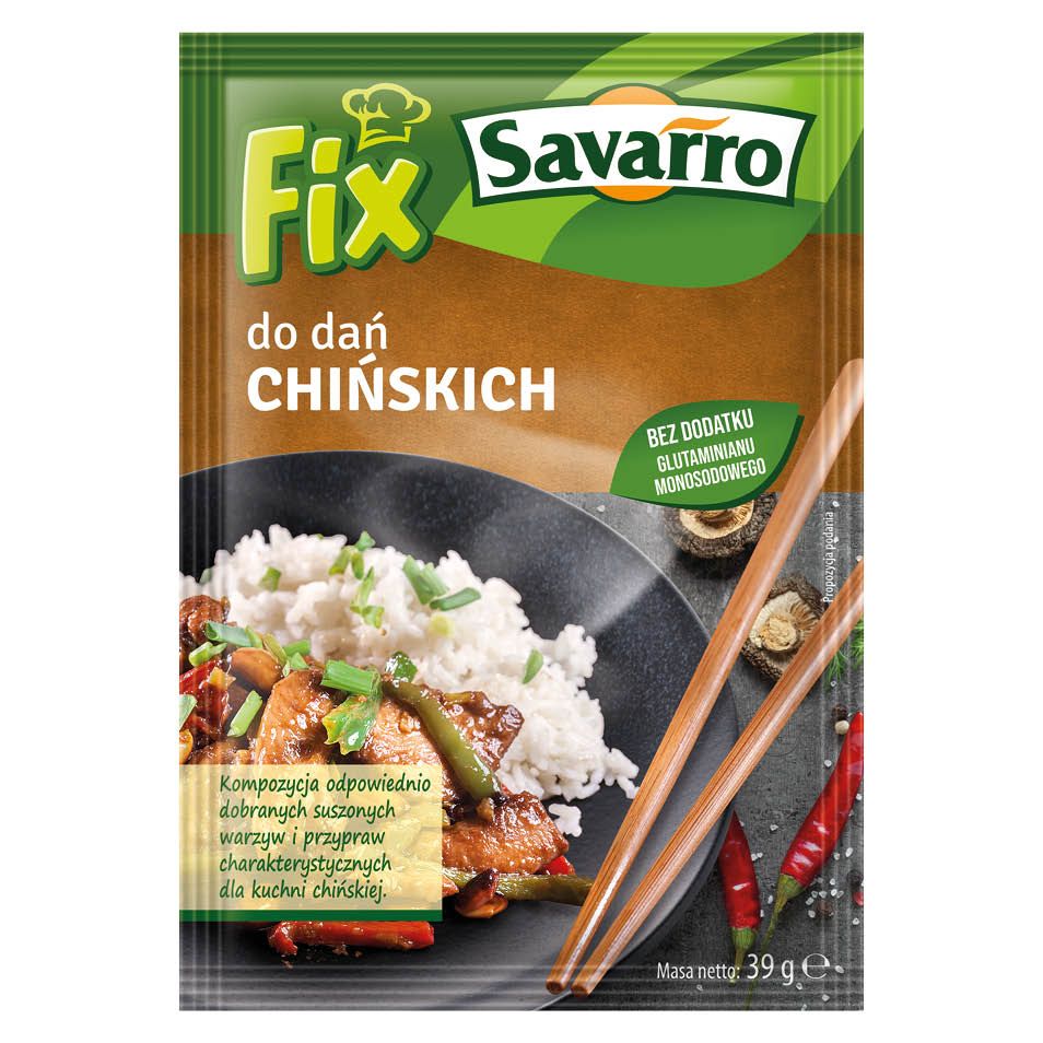 Fix do dań chińskich Savarro 39g widok 1