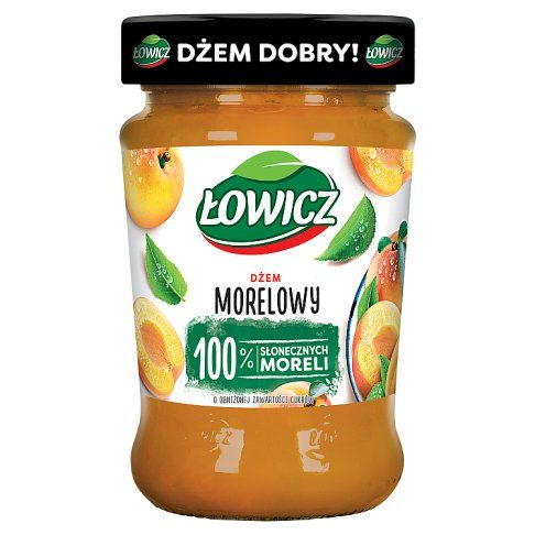 Dżem morelowy Łowicz 280g widok 4