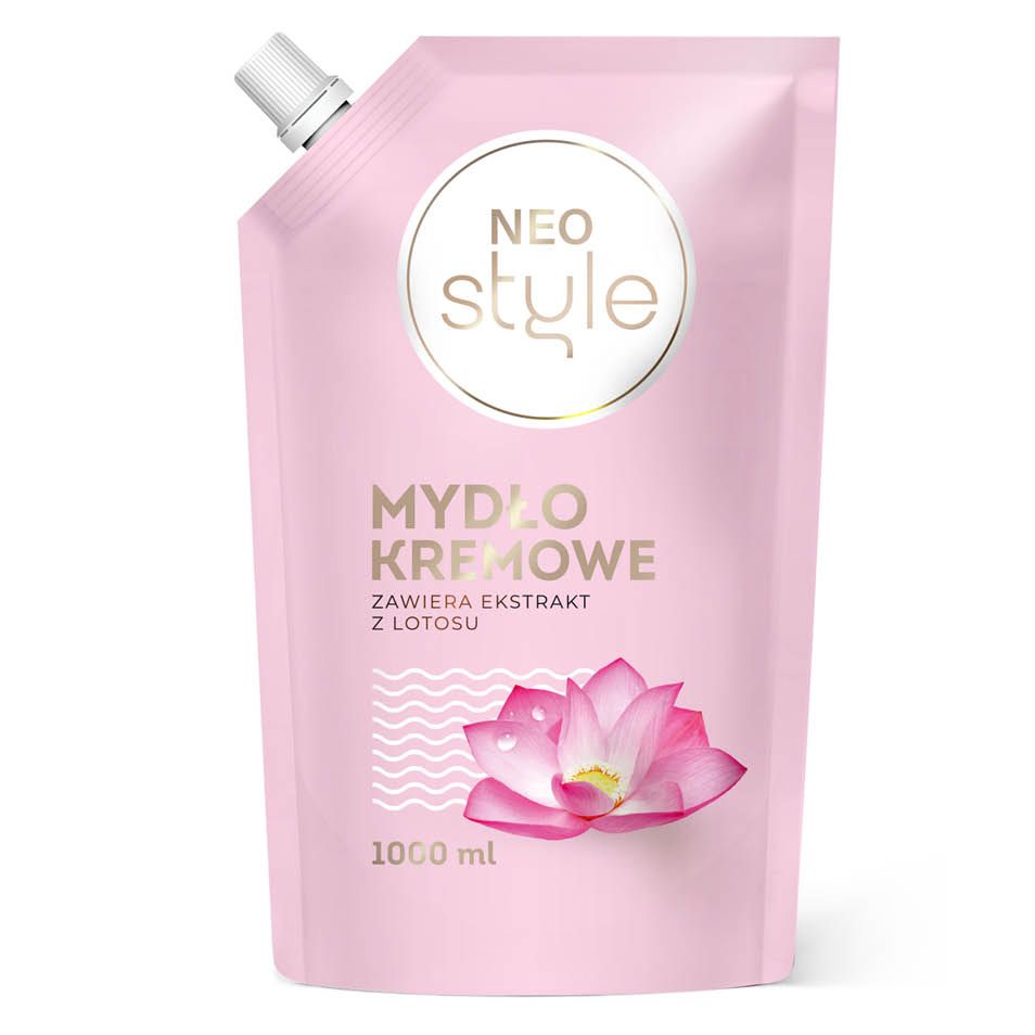 Mydło w płynie kwiat lotosu Neo Style 1l zapas widok 1