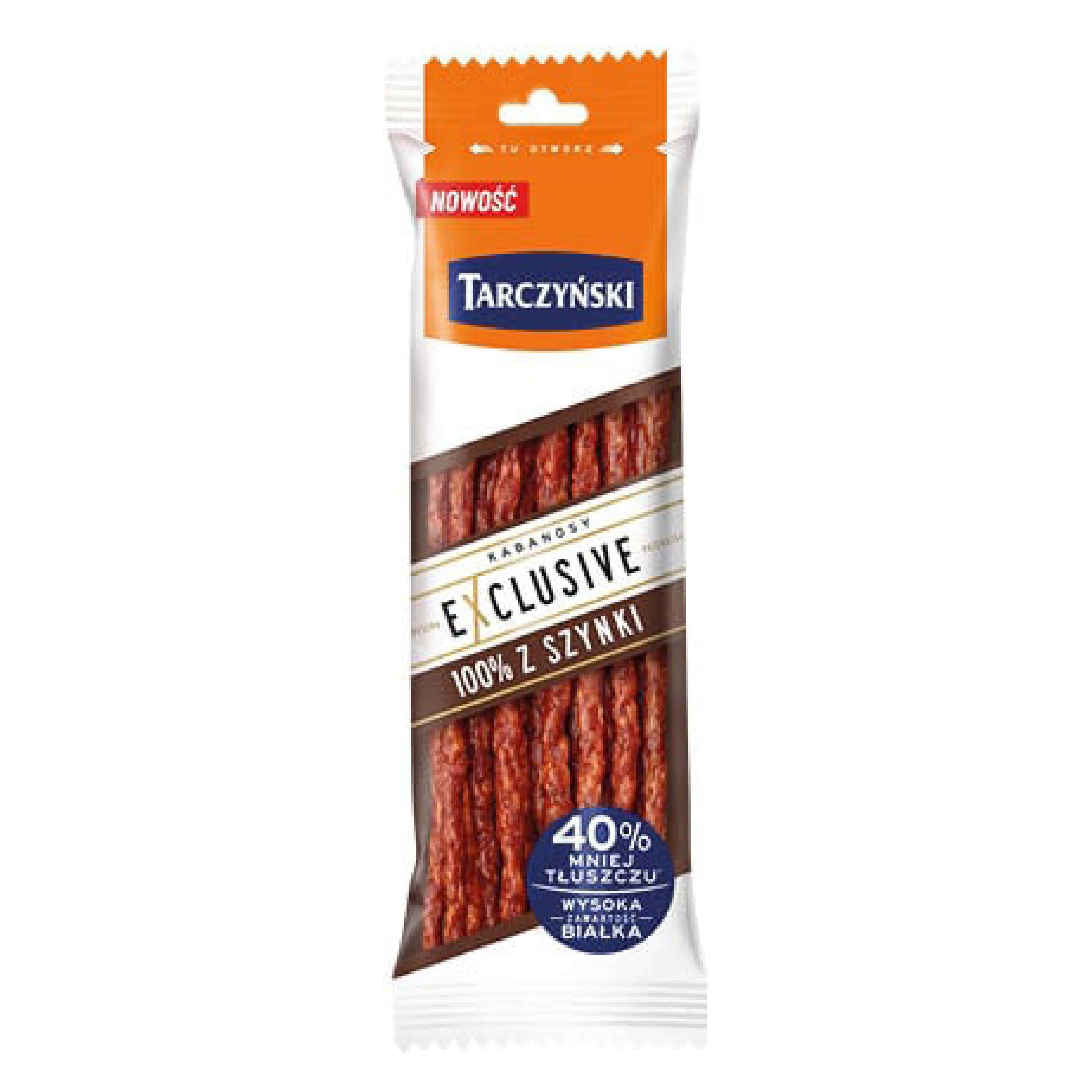 Kabanosy exclusive z szynki Tarczyński 90g widok 1