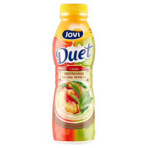 Jogurt pitny brzosk. ziel. herbata Jovi Duet 350g widok 2