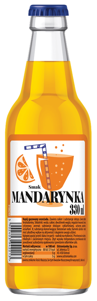 Napój gaz. mandarynka Retro 330ml widok 1