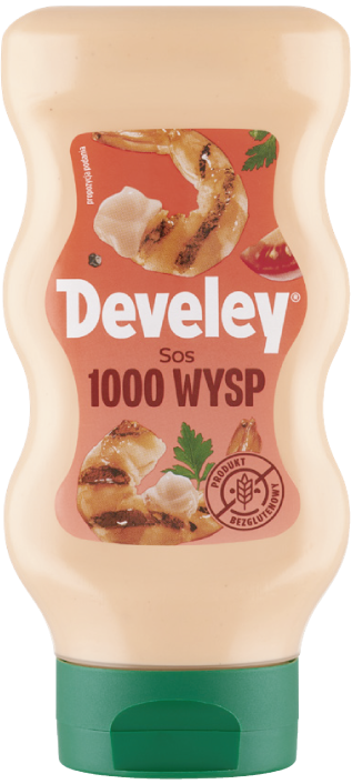 Sos 1000 wysp Develey 410g widok główny