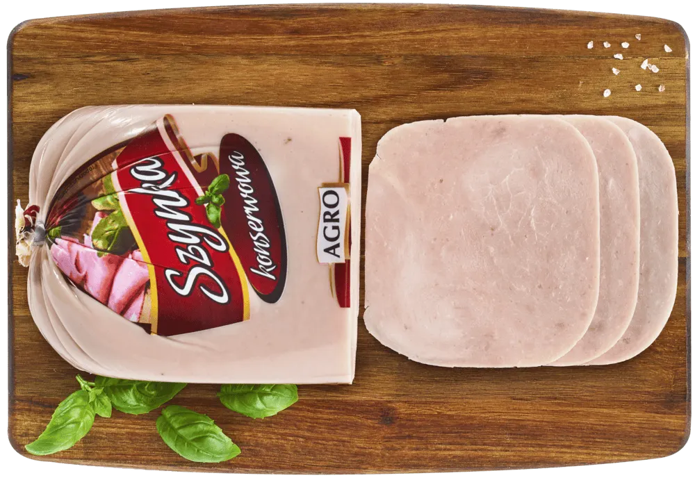 Szynka konserwowa widok 1