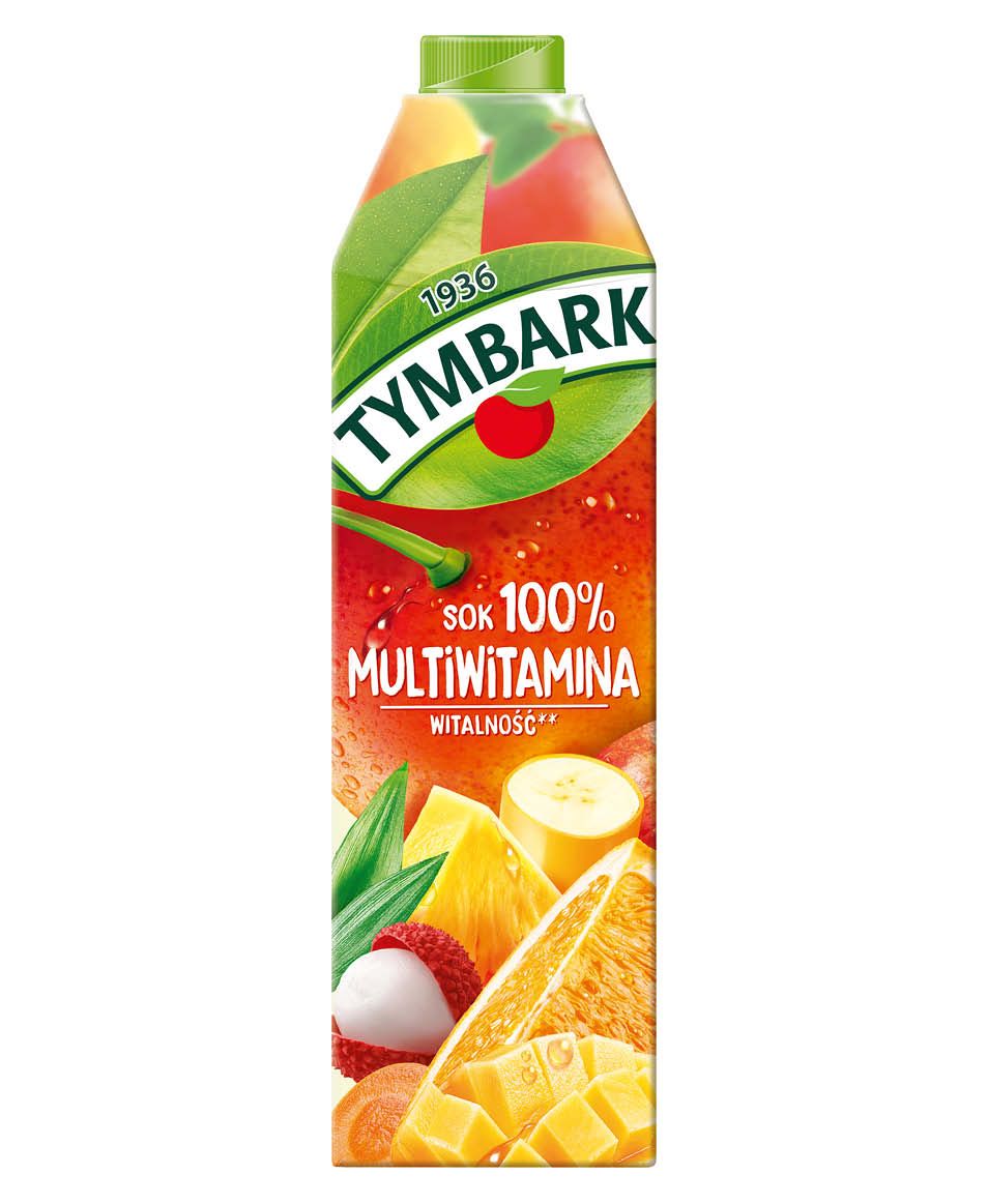 Sok multiwitamina Tymbark 1l widok 1