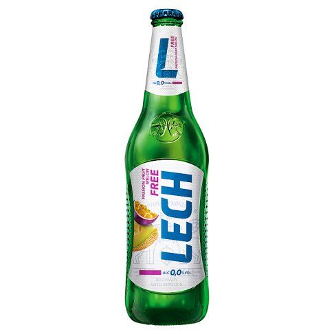 Piwo Lech Free marakuja melon 0,5l 0% but. zw. widok 2