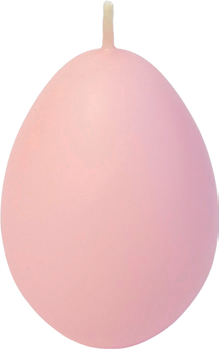 Świeca dekoracyjna jajko 6cm 7h widok 1