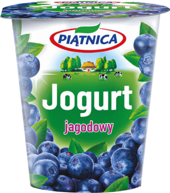 Jogurt owocowy OSM Piątnica 150g mix widok 1